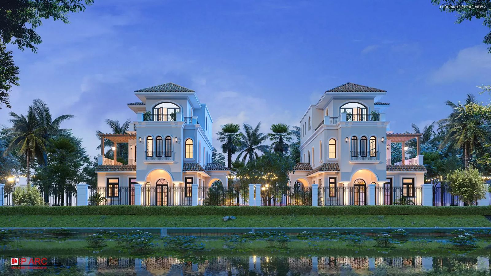 thiết kế biệt thự Việt Yên Riverside