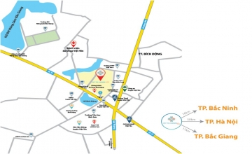 VỊ TRÍ BÍCH ĐỘNG LAKESIDE VIỆT YÊN